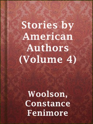 cover image of Stories by American Authors (Volume 4)